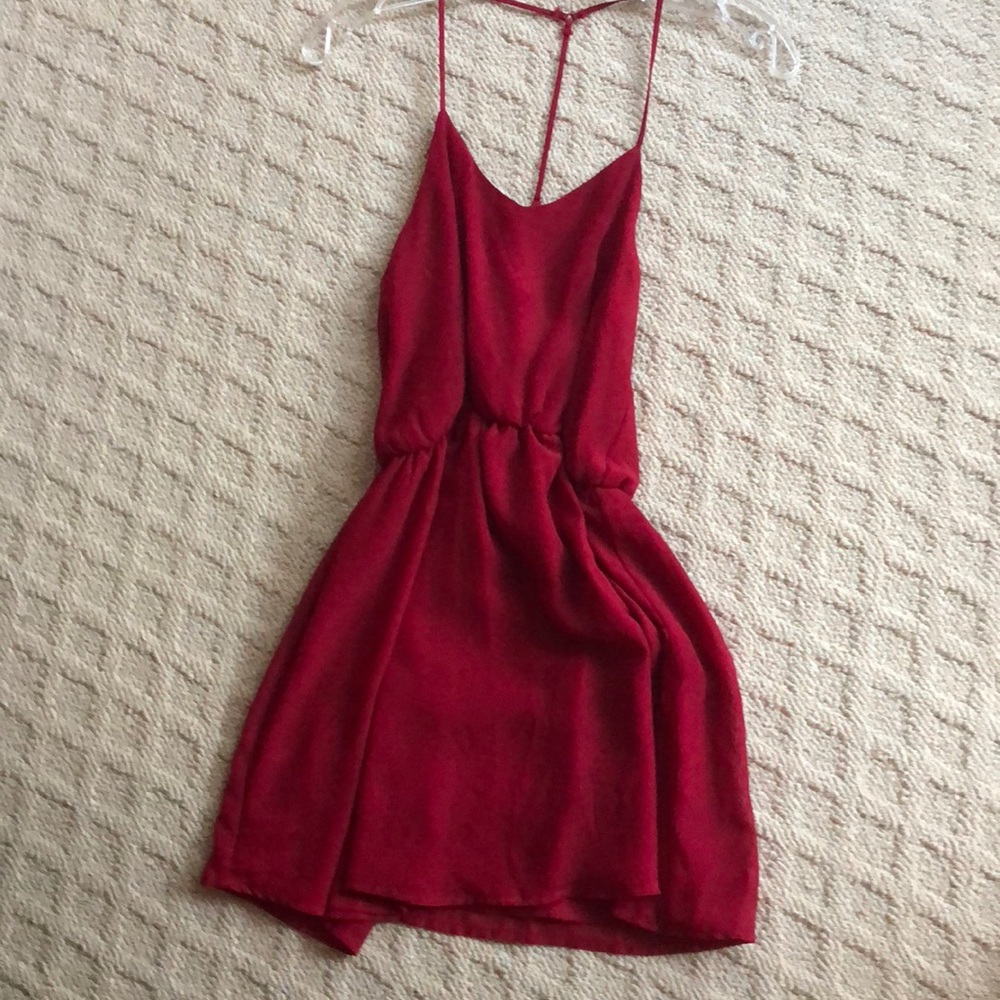 Tobi red dress